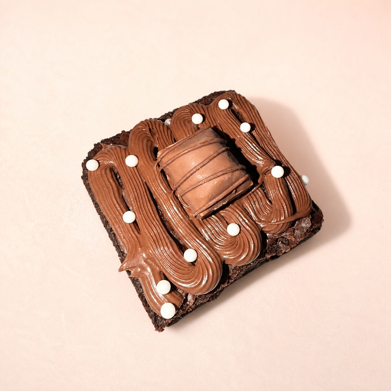 Real BrowniBop Nutella brownie
